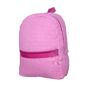 Kids Medium Monogrammed Backpack