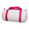 *Seersucker* Medium Duffle Bag